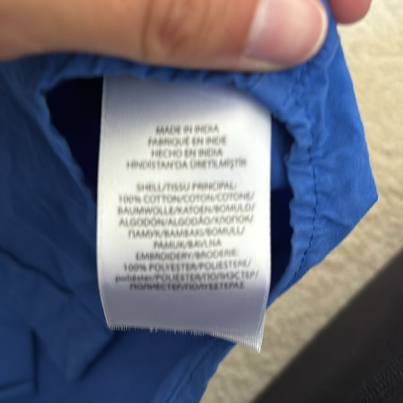 Ralph Lauren boy size 4/4T blue long sleeve button-down - Picture 4 of 5